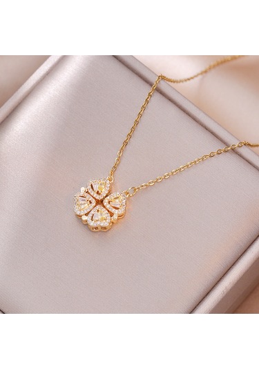 Bayan Kolye: Moda Estetiği Titanyum Çelik Kolye No.429 Çok REnkli