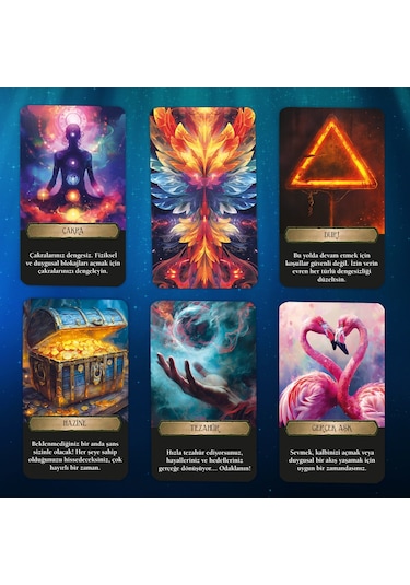 Evrenden Mesajlar Tarot Kehanet Destesi / 90 Açıklamalı Kart