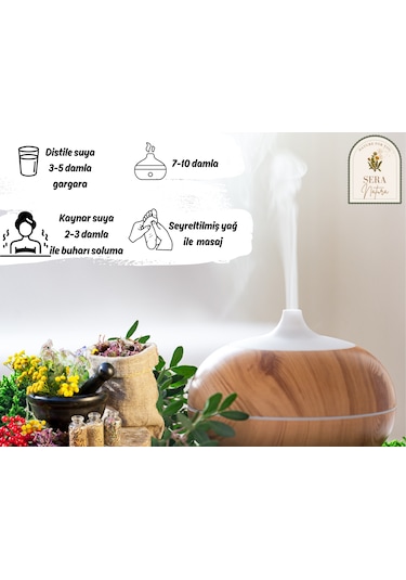 %100 Saf Okaliptus Uçucu Yağı 10 Ml - Doğal Nefes Ve Terapi Etkili Eucalyptus Globulus 10 ML