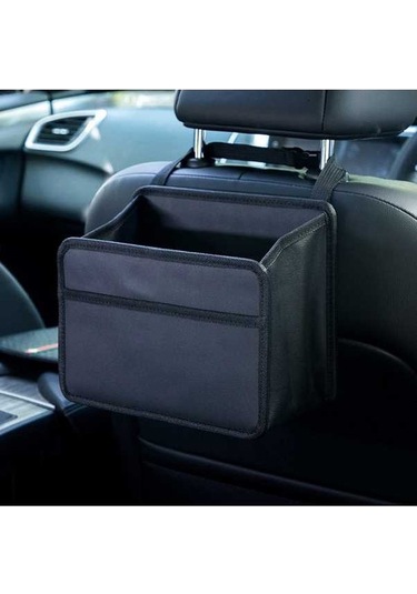 Createtech Litchi Kutusu H613 Katlanır Çöp Torbası, Asılı Araba Fonksiyonlu