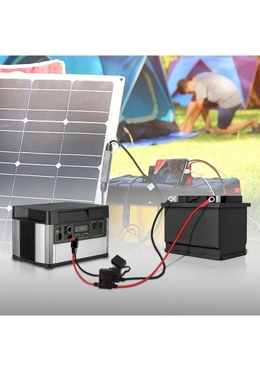 Novahub Halka Terminalleri Ve 4 Konnektörlü Çift Pozitif/negatif Atc Sigorta Tutucu 10awg Tel