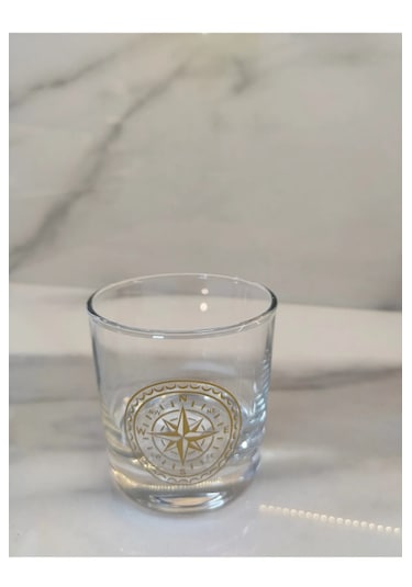 Md Compass Viski Bardağı Gold 300 Ml