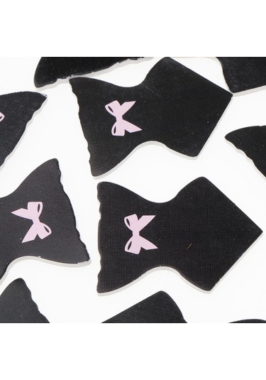 Homyl 12 Takım Cupcake Ve Paketleyici Dekor Kek Pişirme Siyah