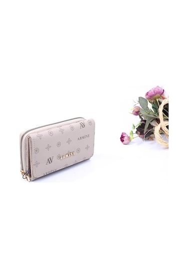 Armine C 12 Kadın Baskılı Cüzdan & El Çantası