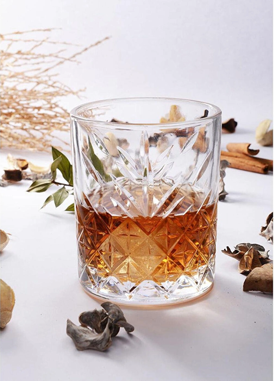 Paşabahçe 520414 Timeless 4'lü Viski Bardak 420 Ml Şeffaf