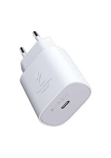 Samsung Galaxy A 14 Uyumlu Hızlı Şarj Cihazı Şarj Adaptörü Aleti 25w Type-c İki Ucu Kablo