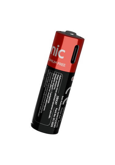 Asonic Pl400 Aaa Ince 1.5v 400mah/750mwh Type-c Usb Şarjli 2li Pil