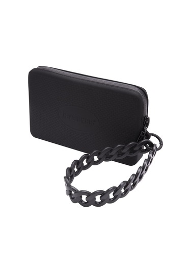 Havaianas Mini Bag Chain Siyah Plaj Çantası-15307