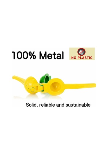 Yaozixa Alüminyum El Juicer, 2'li Farklı Boyutlu Kase, Limon Portakal Meyve Suyu Squeeze, Lavabo Güvenli, Hızlı Kullanim, Mutfak Restoran Bar Uygun