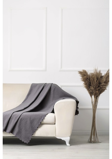 Favora Şönil Koltuk Örtüsü - Antrasit