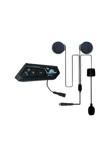 Bfs Intercom Bluetooth Kask Kulaklık Motosiklet Kulaklık 5.0 Bluetooth