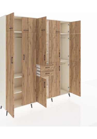 Hyperion Dolap 10 Raflı 2 Çekmeceli 3 Askılı 220x44x243 Aytaşı-çam/çam Atlas Çam/atlas Çam Hyperion Dolap 10 Raflı 2 Çekmeceli 3 Askılı 220x44x243 Aytaşı-çam/çam Atlas Çam/atlas Çam