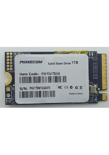 Prımecom Pcm Pcıe1tb2242 1tb M2 Nvme Ssd 1 Tb