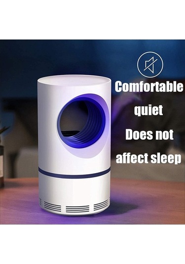 Dancemonkey Usb Güçlü Fotokatalitik Sivrisinek Öldürücü Lamba - Beyaz, Çocuk Güvenliği İçin İdeal