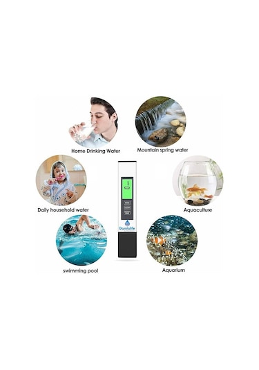 Damlalife Digital Tds Metre Termometreli Su Ölçme Aleti