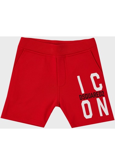 Dsquared2 Çocuk Short Dq0250-d002y Red Kırmızı Kırmızı