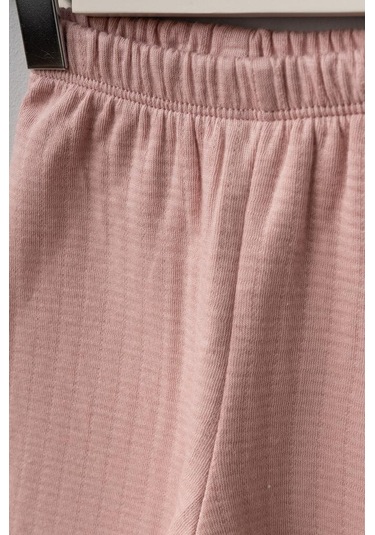 Bebitof %100 Pamuk Sarılan Ayıcık Tavşan Desenli 5 Parça Yenidoğan Hastane Çıkışı Zıbın Seti Bbtf.ksmn.20123.48 Somon