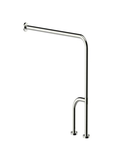 Duxxa Yerden Duvara Döner Ayak Tutunma Barı Krom