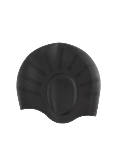 Trendooze Yüzmek Yüzme Yumuşak Suntek Siyah Silikon Kaymaz Kap Kadın Pf Siyah