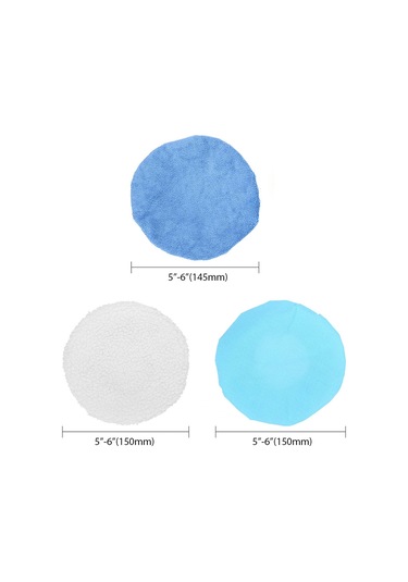 Symbee 20 Parçalık Araç Ve Mobilya Cilalama Seti - 12 Mikrofiber, 4 Yün, 4 Dokumasız Cila Bezi İle Eksiksiz Bakım