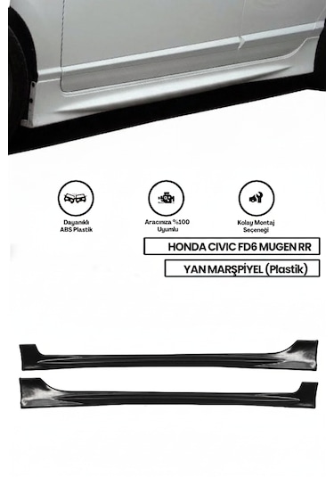 Honda Civic Fd6 Yan Marşpiyel Boyasız Plastik