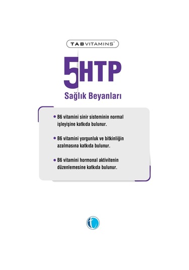 Tabvitamins 5htp 30 Kapsül