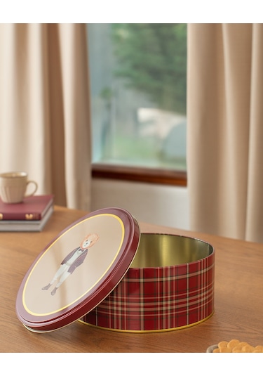 Madame Coco Louise Yuvarlak Metal Kutu Büyük Mtlk0000000002