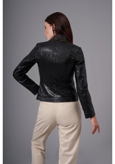 Brigida Siyah Deri Mont 211574 001