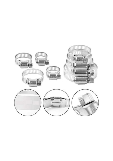 5 Ebat 10 Adet Ayarlı Metal Seti