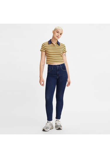 Levi's Kadın High Super Skinny Jean Pantolon A9356-0000 Lacivert