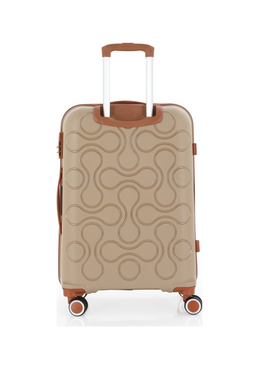 Mçs Polipropilen 2li Valiz Seti Orta & Kabin V376 S23sy1000049-set 10584 Şampanya/kahve