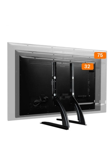 Monozone 32-75 İnç Sabit Ekran Masaüstü Tv Standı Yükseltilmiş Tv