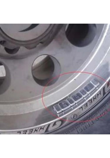 Ranyeek Oto Lastik Dengeliği Bloku: Çelik Yapı, Yapıştırıcı Tip, Tüm Tekerlek Ve Jantlar İçin Uygun, 20g X 3 Adet/adet Paket