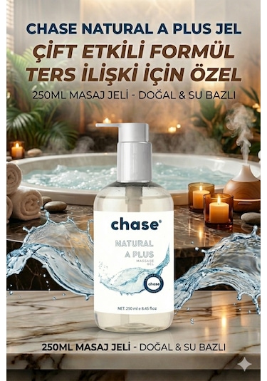 Chase Su Bazlı Kayganlaştırıcı Jel 250 ML