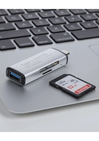 Daytona Ads-103 Type-C=Usb3.0 Otg Veri+Kart Ok Ad