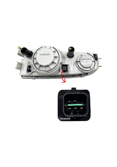 Leoparts Hyundai H100 Far Lambası Sağ 1997-2002 92102-43800