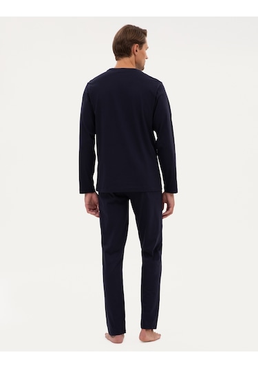 Pierre Cardin Erkek Lacivert Pijama Takım 50322654-200 Lacivert