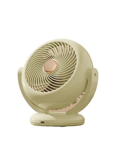 Mkjınmeı Yeni Salınımlı Şarj Edilebilir Masaüstü Fanı Ozuup4 Yeşil