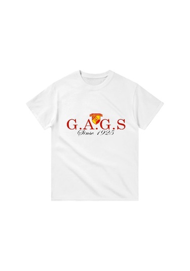 Göztepe Gags Kısa Kollu Bisiklet Yaka T-shirt Beyaz