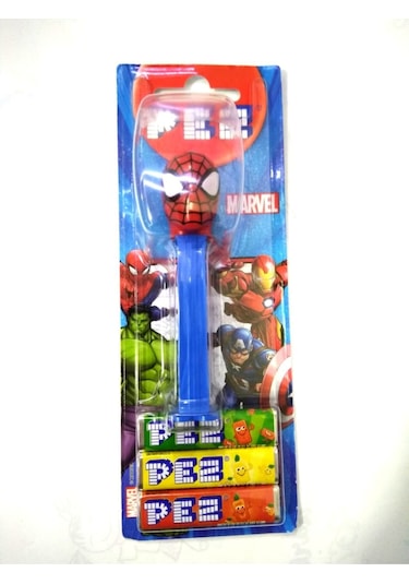 Pez 1+3 Şeker Adam Spıder Man 1 Adet
