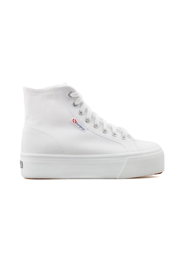 Superga 2708 Hi Top  Kadın Günlük Ayakkabı S41273W-901-Sp Beyaz
