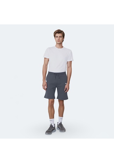 Slazenger VELVELA I Erkek Cepli Koyu Gri Şort