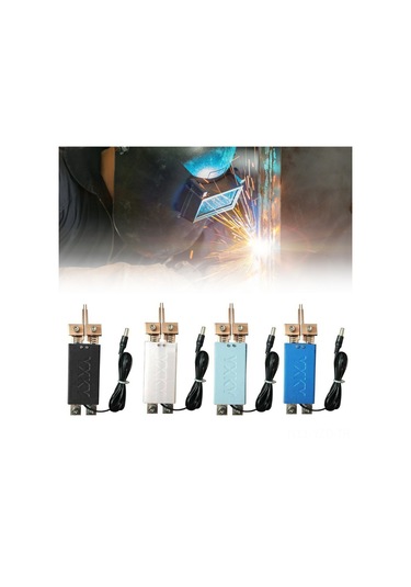 Yuntech01 El Tutan Otomatik Tetikli Piller Paketi İçin Metal Nokta Kaynak Kalemi Siyah Tek Elle Kullanıma Uygun