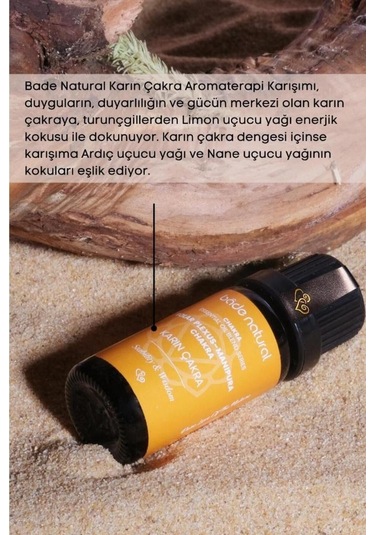 Bade Natural Karın Çakra Aromaterapi Karışımı 10 ML