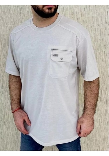 Ht Famıly Sade Pamuklu Tişört 221406095 Bej