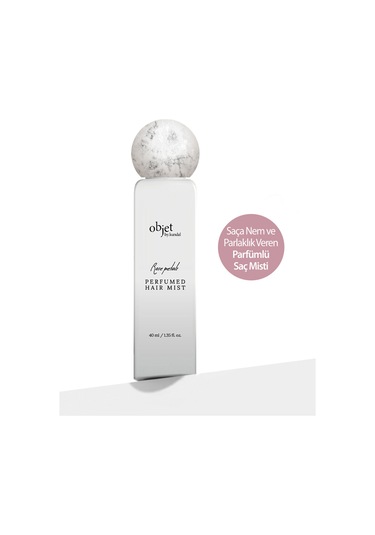 Nem Ve Parlaklık Veren Parfümlü Saç Misti Kundal Perfumed Hair Mist 40 Ml Rose Petals