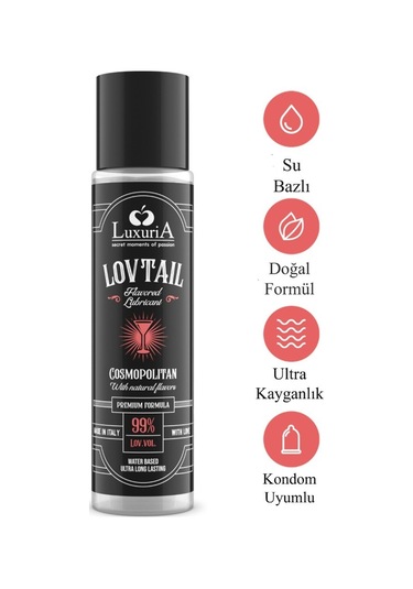Luxuria Lovtail Kokteyl Keyfi Aromalı Kayganlaştırıcı Jel Seti