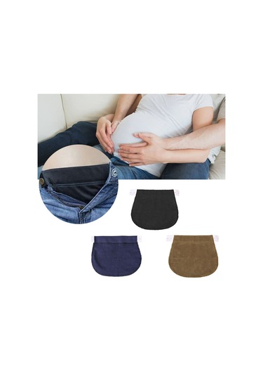 Vkemall Hamilelik Bel Genişletici Kancası - Pantolon Belini Ayarlayarak Hamilelikte Favori Pantolonlarınızı Giyin
