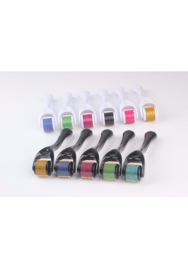 Derma Delux Roller 540 Tinatyum İğne 0.5 MM Çok Renkli