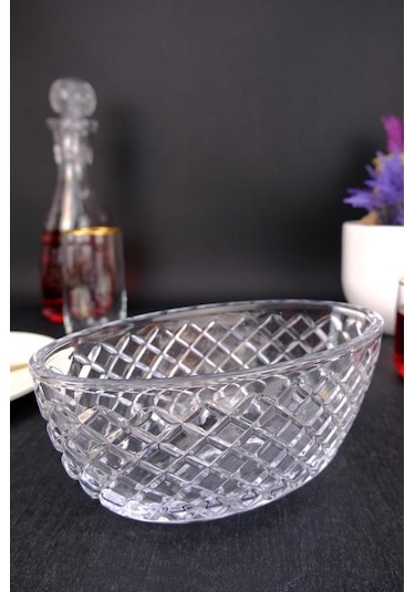 Digithome Cam Gondol Şekerlik Ve Sunumluk Oval 21 Cm Sk.gnd.002 C1-1-288